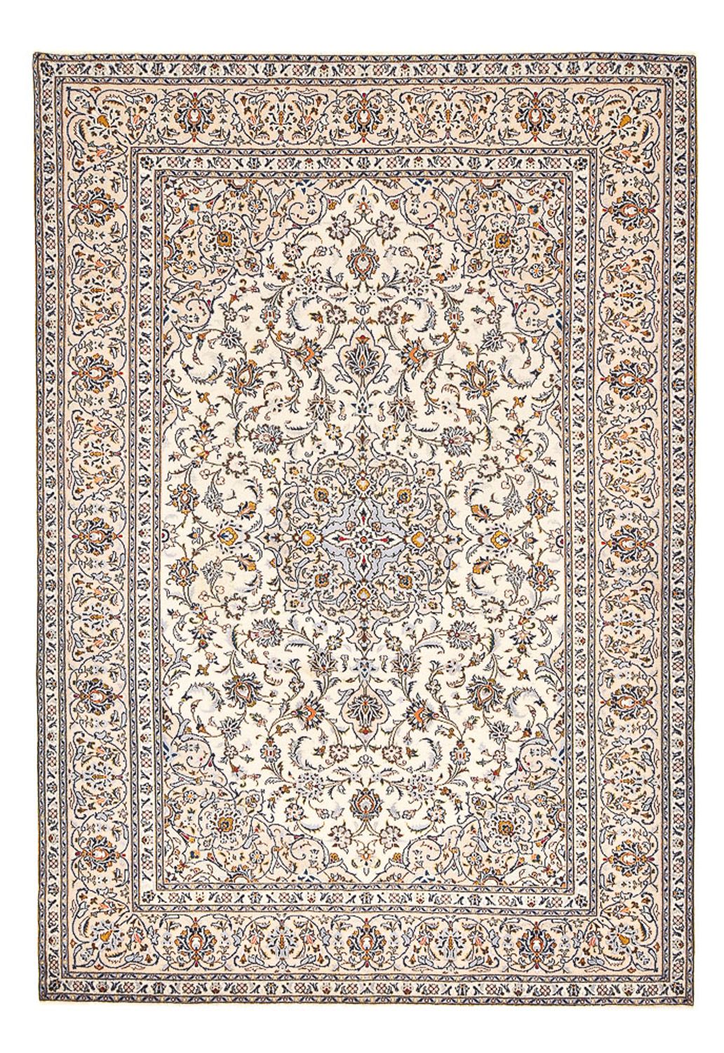 Perserteppich - Keshan - 360 x 245 cm - dunkelbeige