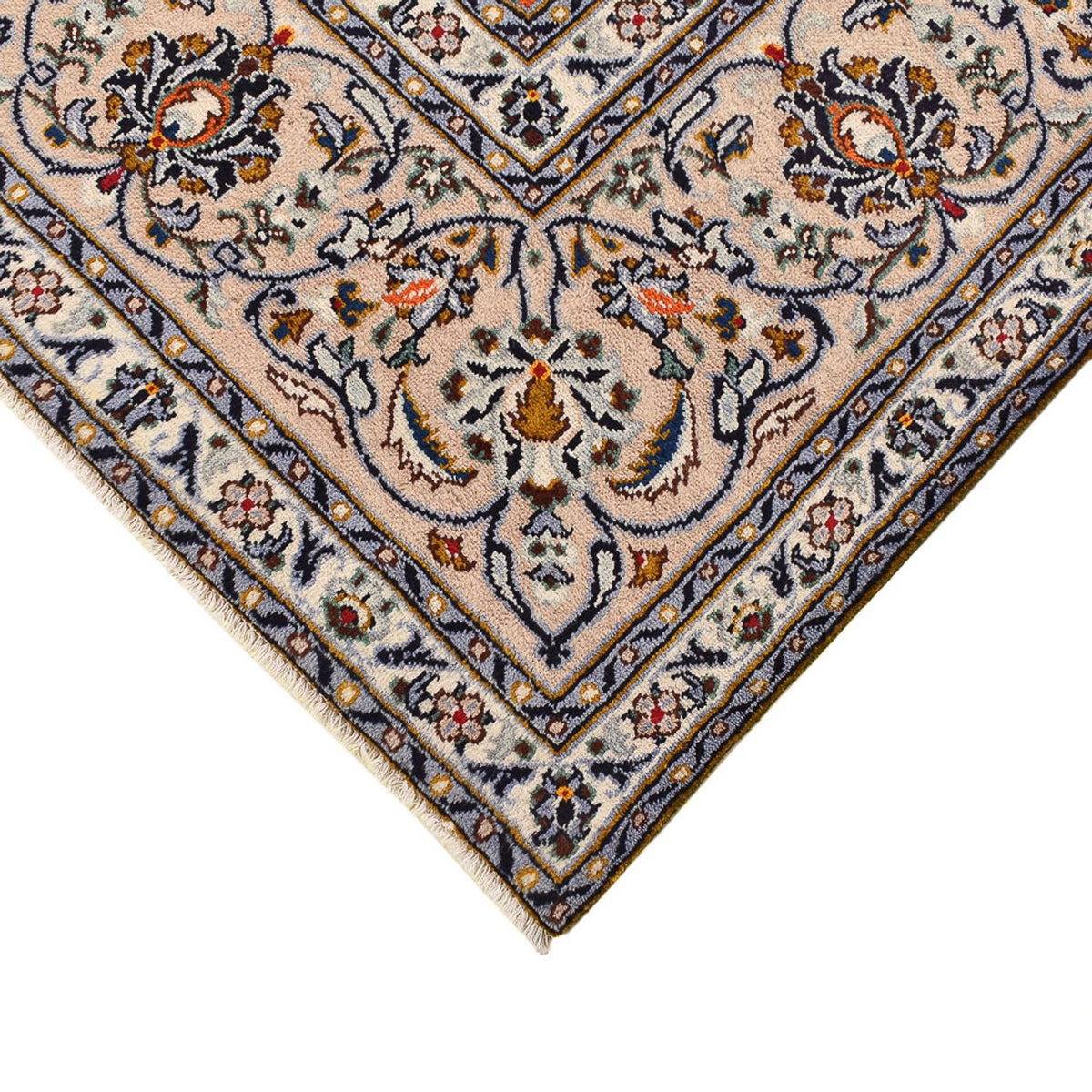 Perserteppich - Keshan - 360 x 245 cm - dunkelbeige