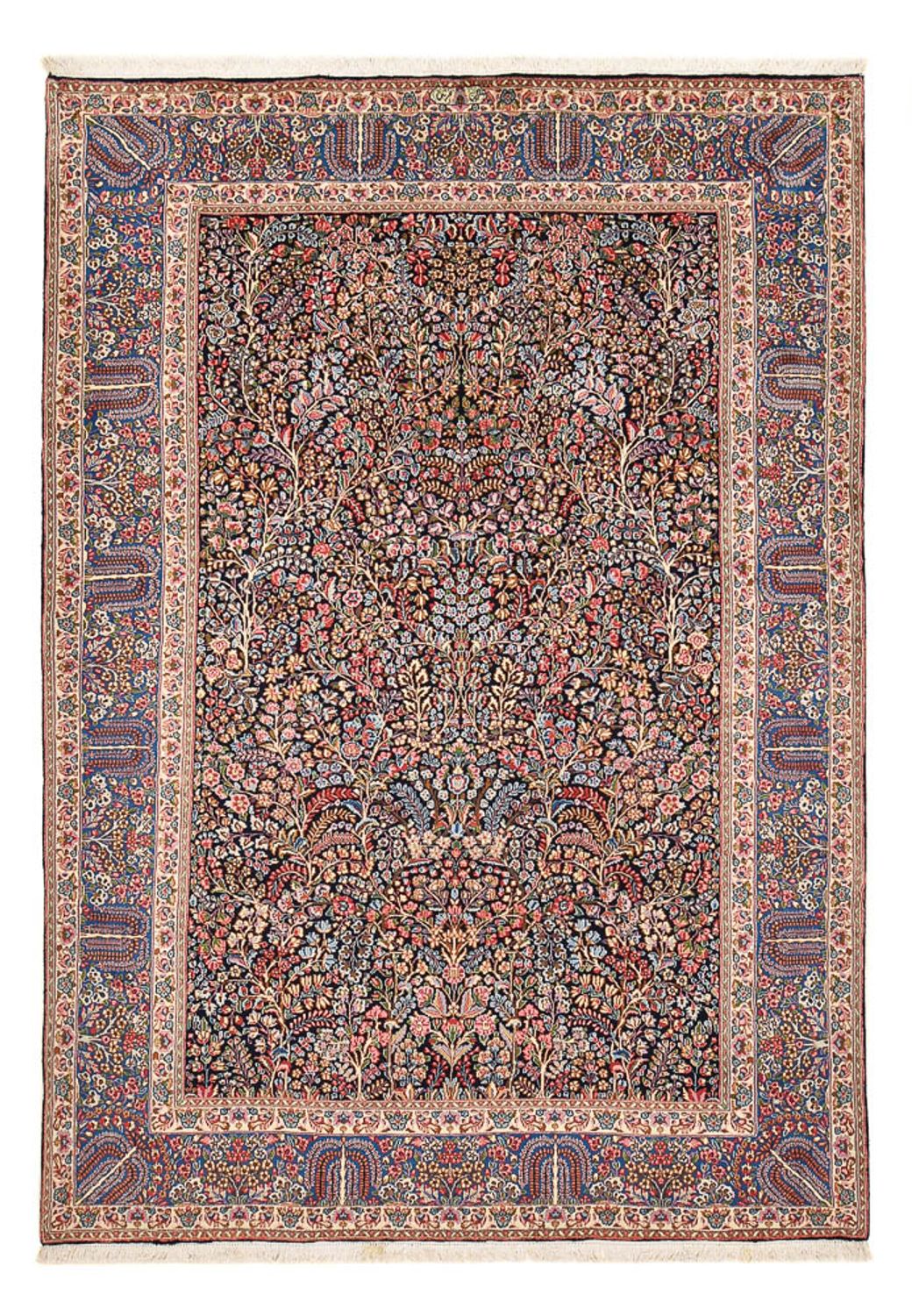 Perserteppich - Royal - 298 x 202 cm - dunkelrot
