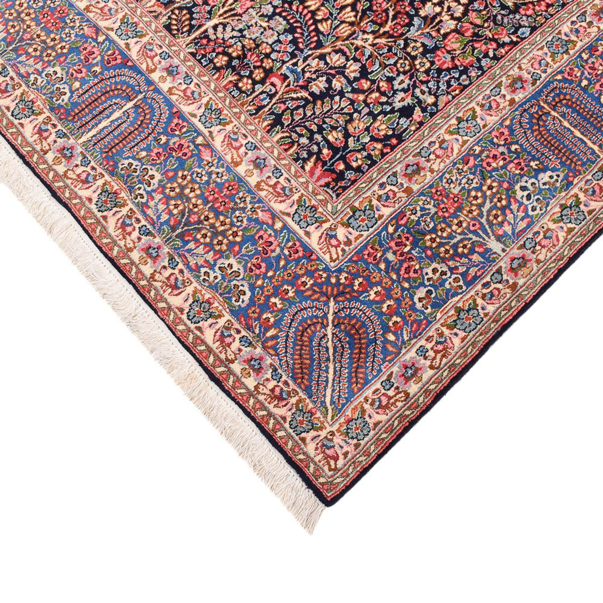 Perserteppich - Royal - 298 x 202 cm - dunkelrot