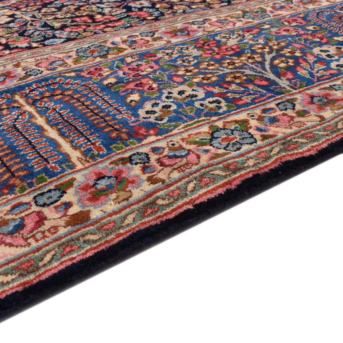 Perserteppich - Royal - 298 x 202 cm - dunkelrot