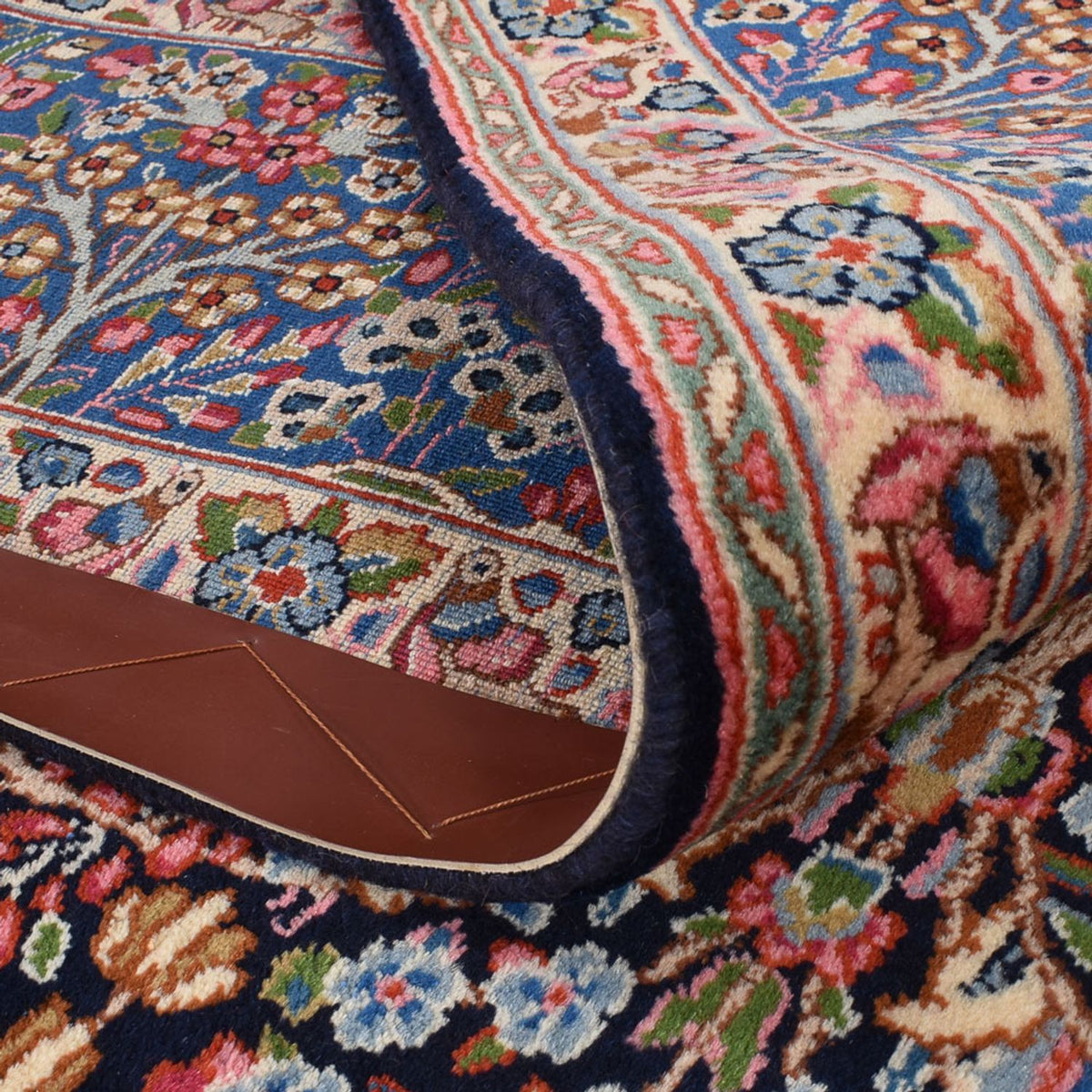 Perserteppich - Royal - 298 x 202 cm - dunkelrot