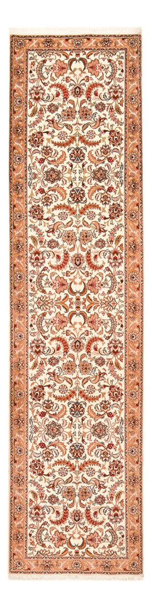 Läufer Perser - Täbriz - Premium - 314 x 79 cm - beige