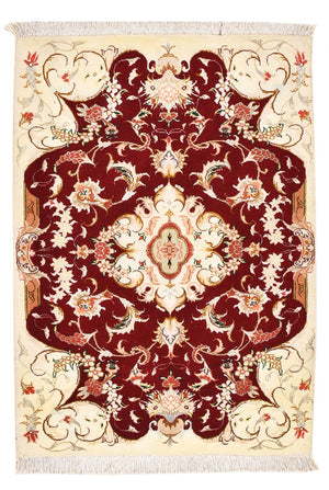 Perserteppich - Täbriz - Royal - 90 x 60 cm - rot