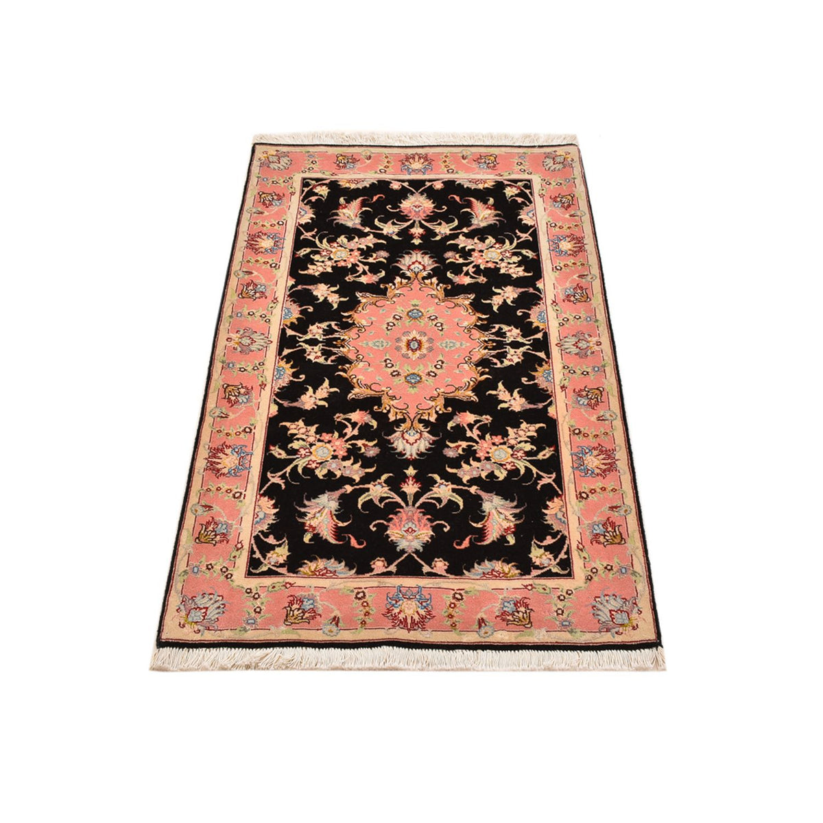 Perserteppich - Täbriz - Royal - 121 x 73 cm - dunkelblau
