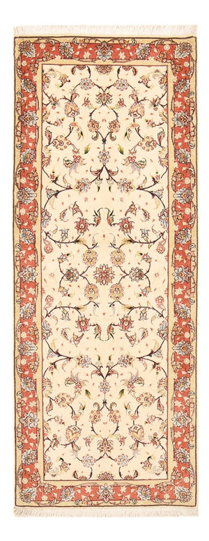 Läufer Perser - Täbriz - Royal - 204 x 80 cm - beige