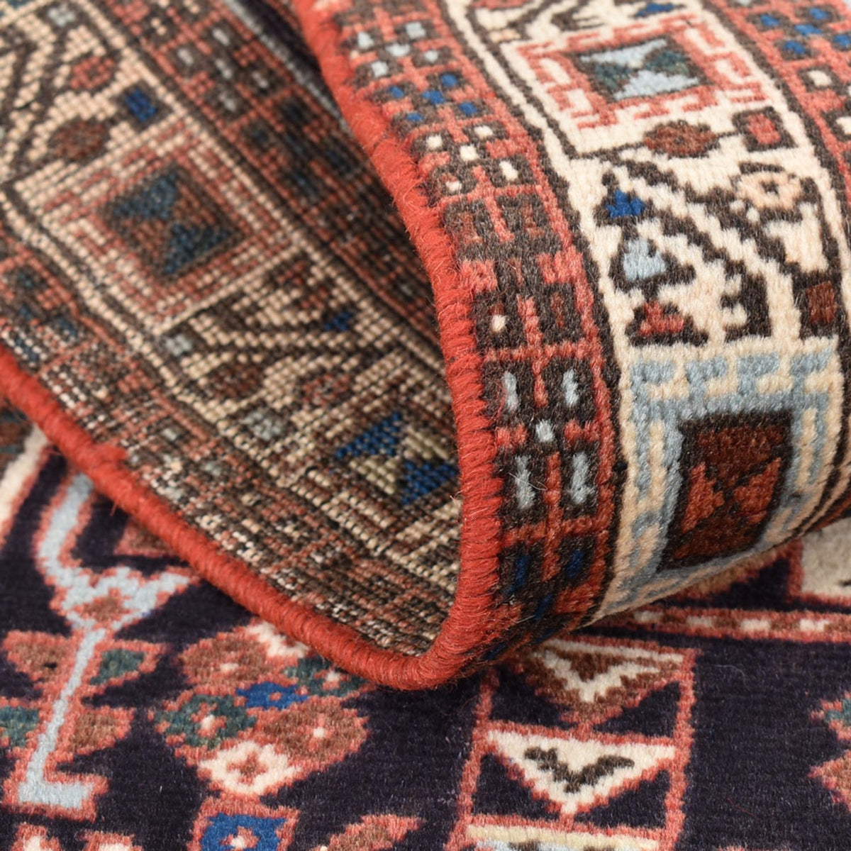 Läufer Perser - Nomadic - 203 x 67 cm - minzgrün