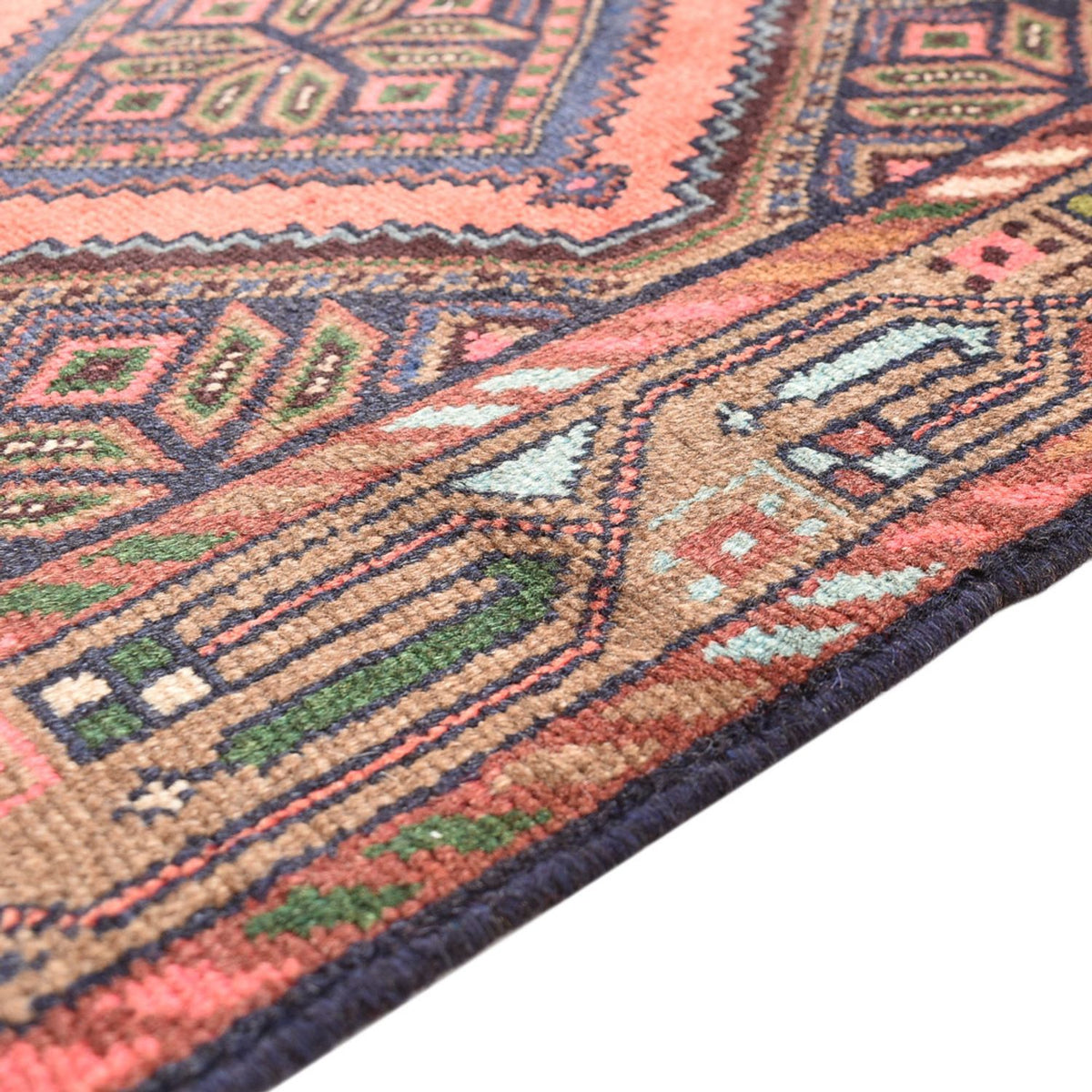 Läufer Perser - Nomadic - 185 x 78 cm - dunkelbeige