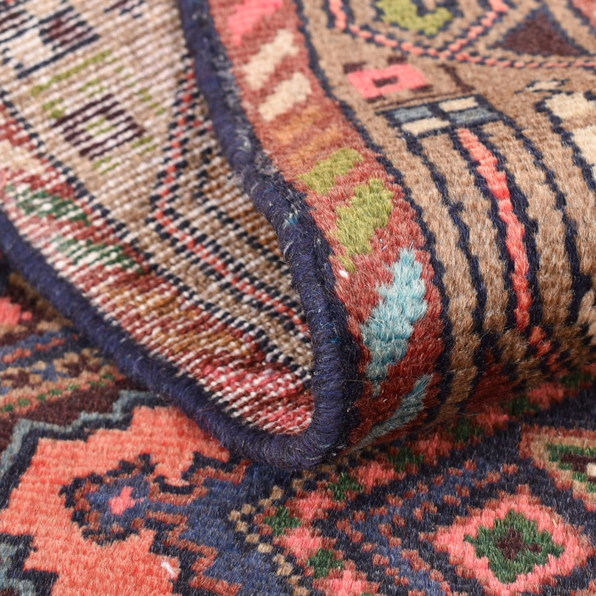 Läufer Perser - Nomadic - 185 x 78 cm - dunkelbeige