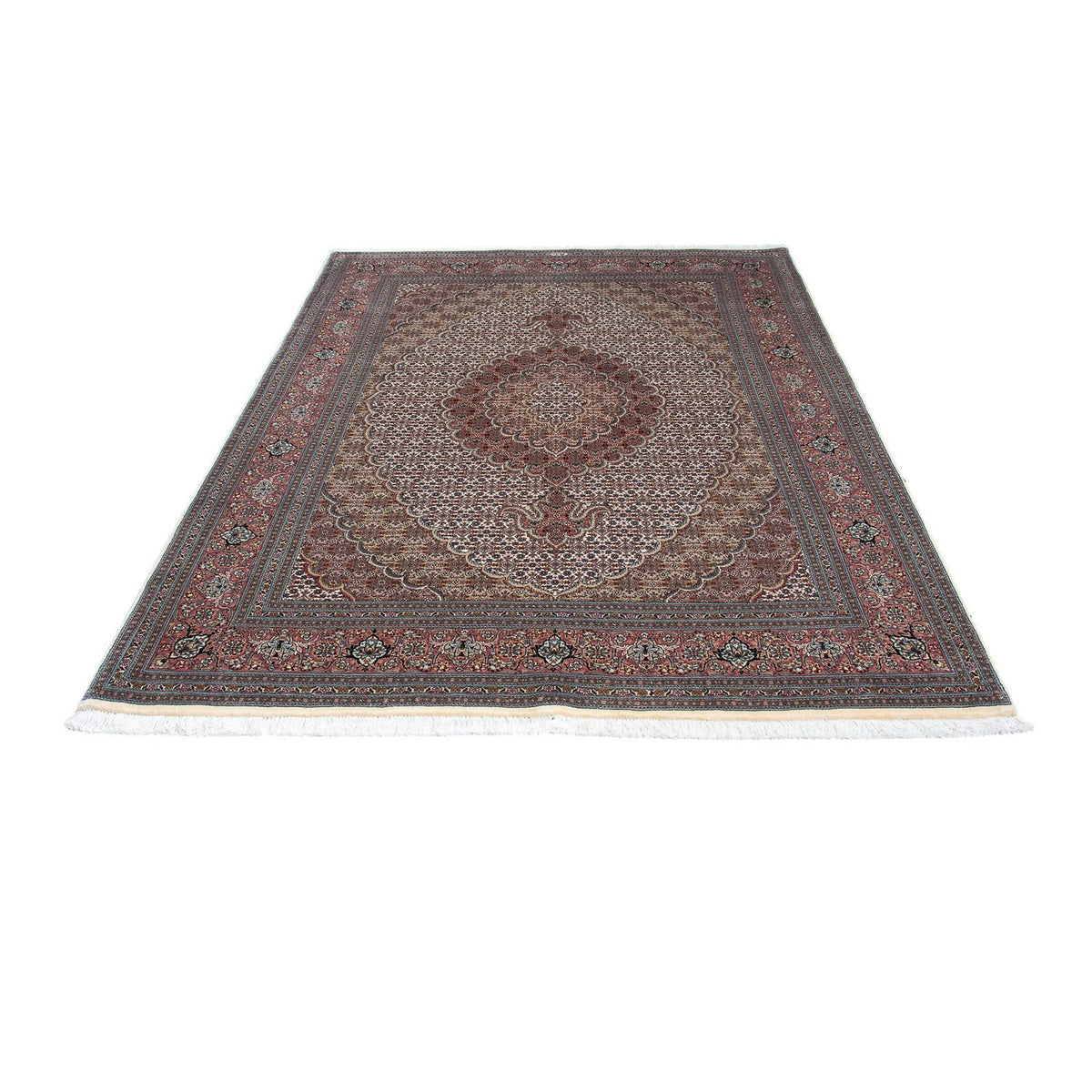 Perserteppich - Täbriz 209 x 153 cm - mehrfarbig