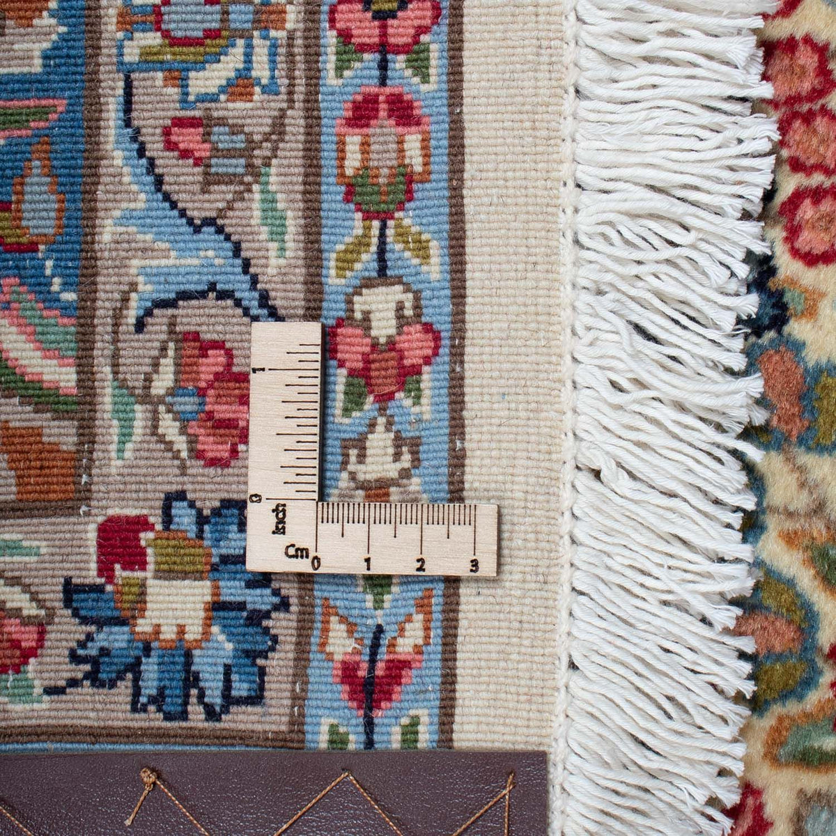 Perserteppich - Ghom 271 x 232 cm - beige