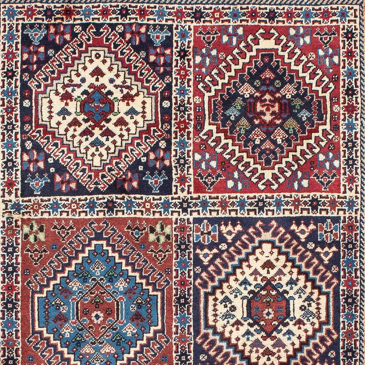Perserteppich - Nomadic 148 x 98 cm - hellrot