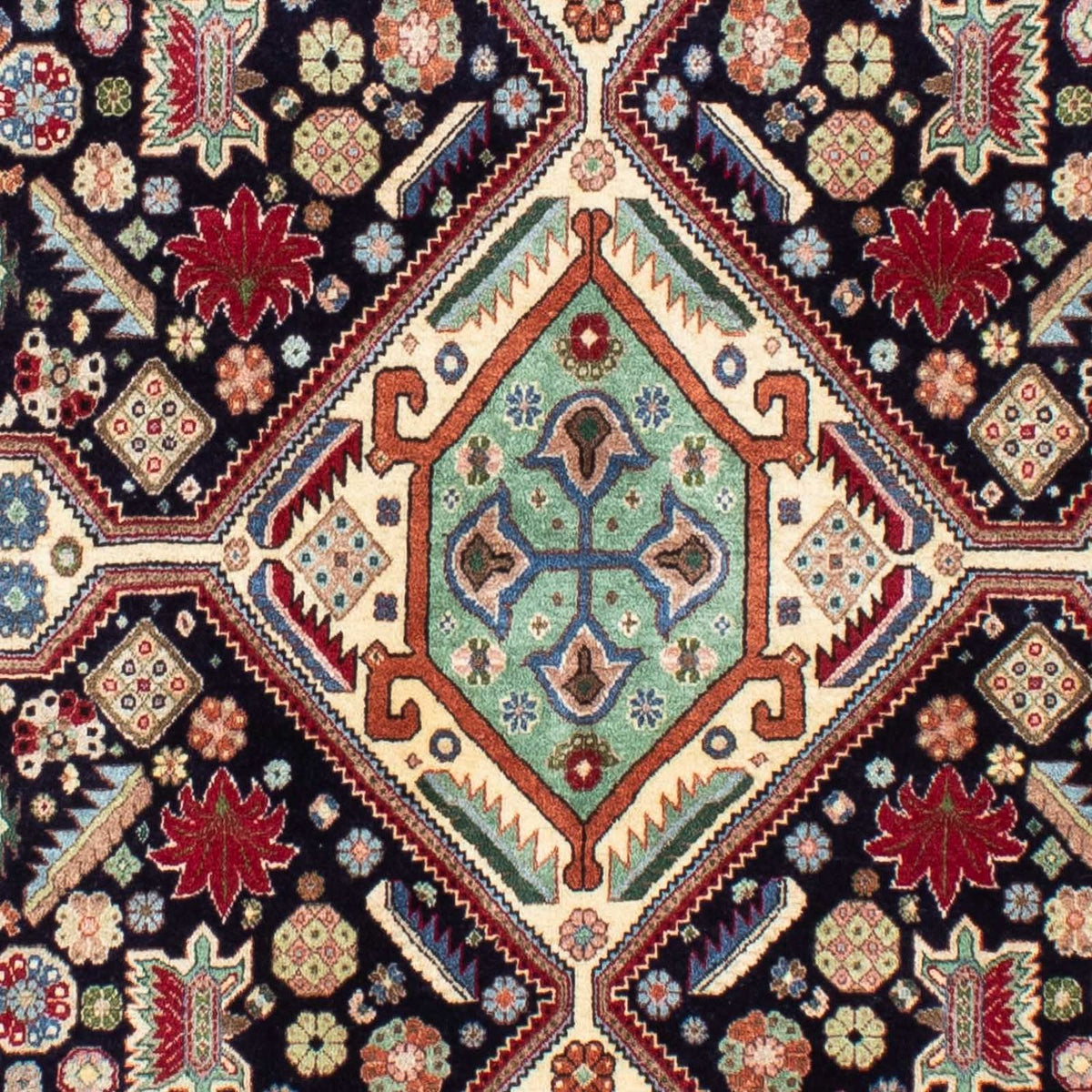 Gabbeh Teppich - Kaschkuli Persern 213 x 141 cm