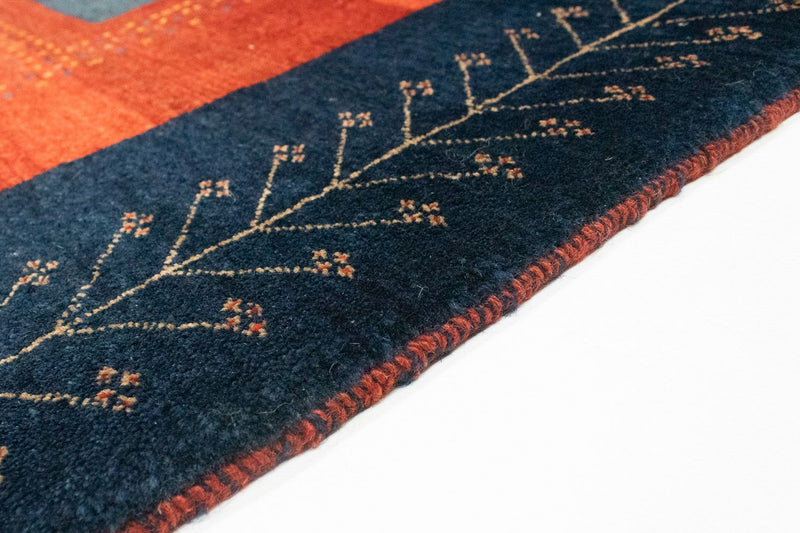 Gabbeh Teppich - Perser 205 x 128 cm - rot