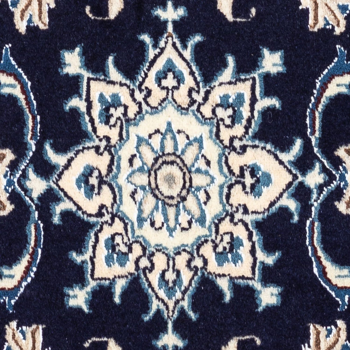 Perserteppich - Nain 143 x 70 cm - blau