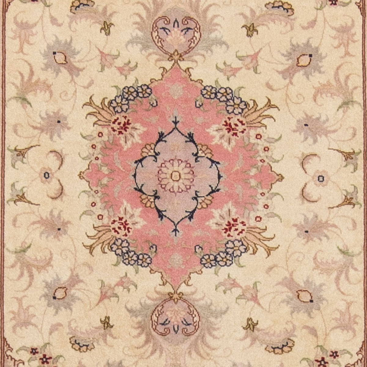 Perserteppich - Täbriz - Royal 410 x 80 cm Teppich Läufer