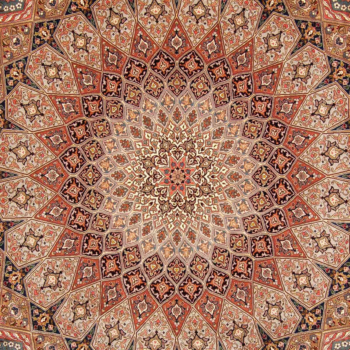 Perserteppich - Täbriz - Royal 405 x 300 cm Teppich Wohnzimmer