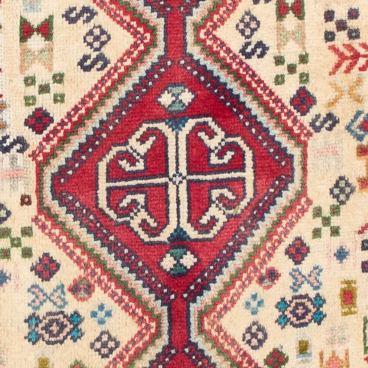 Perserteppich - Nomadic 123 x 75 cm - hellrot