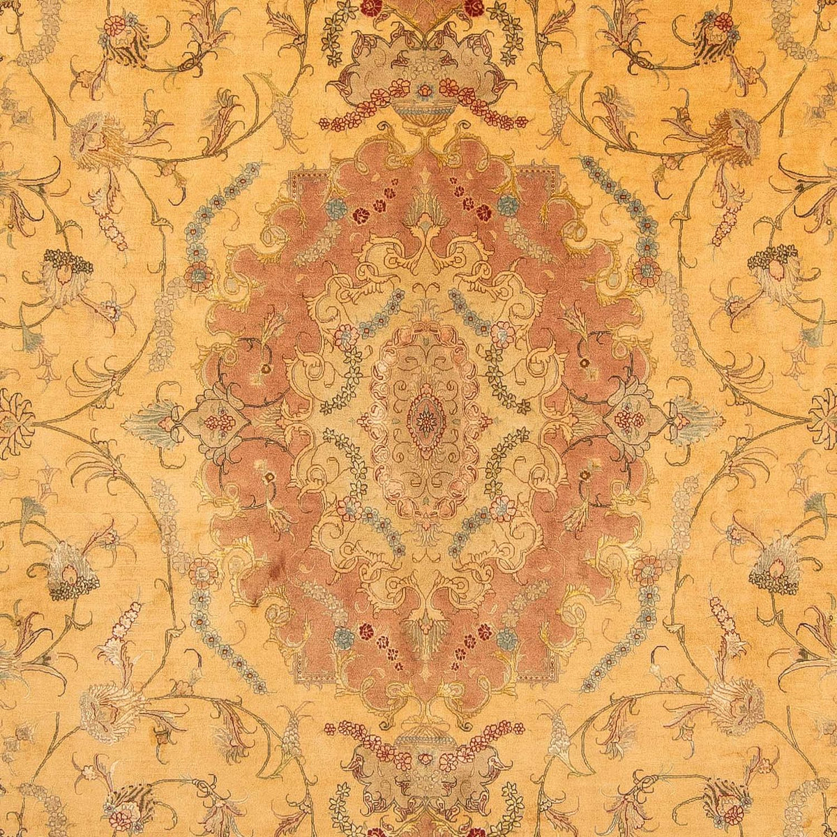 Perserteppich - Täbriz - Royal 398 x 306 cm Teppich Wohnzimmer