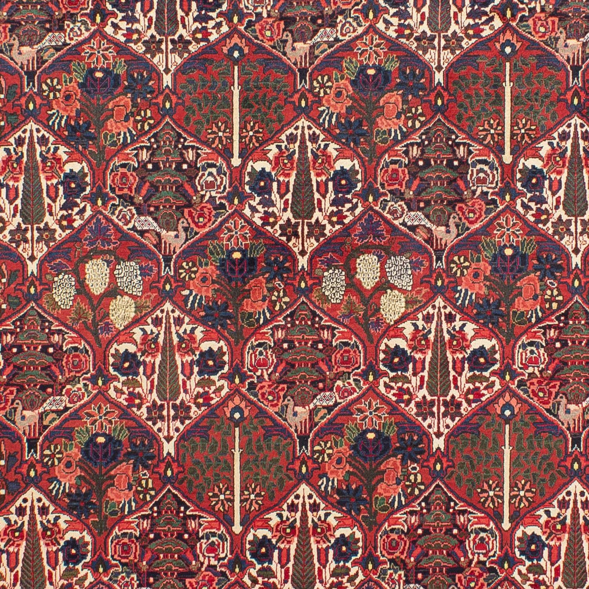 Perserteppich - Nomadic 323 x 210 cm - dunkelrot