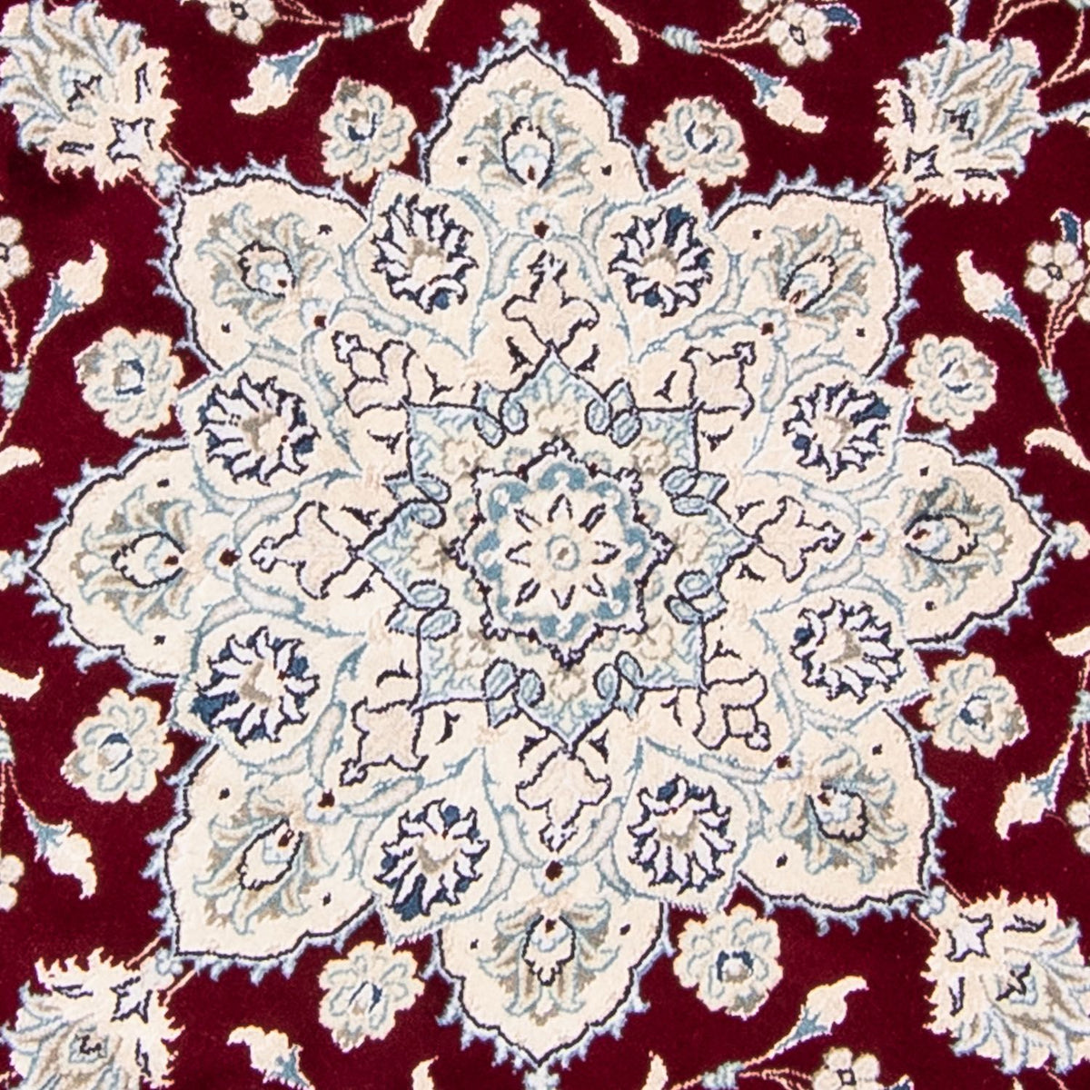Perserteppich - Nain 245 x 245 cm Runder Teppich
