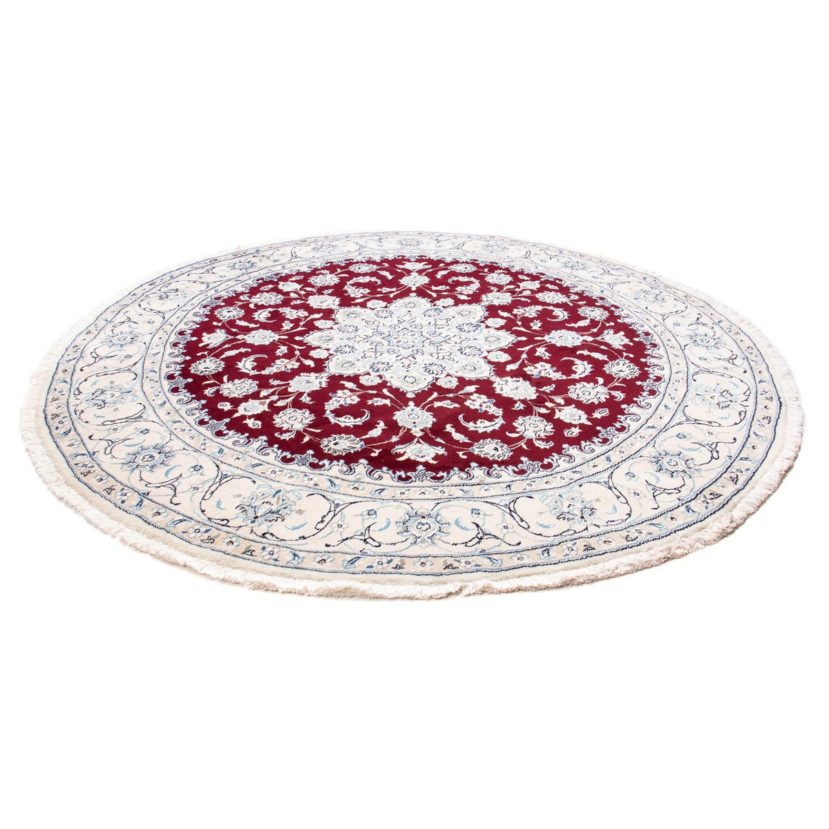 Perserteppich - Nain 245 x 245 cm Runder Teppich