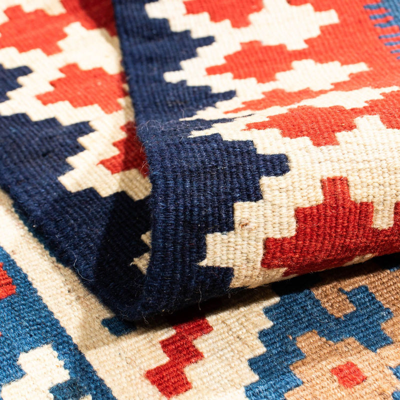 Kelim Teppich - Oriental 103 x 100 cm - mehrfarbig