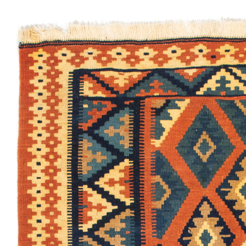 Kelim Teppich - Oriental 107 x 100 cm - rost