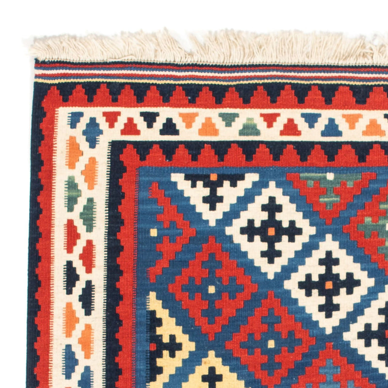 Kelim Teppich - Oriental 104 x 97 cm - blau