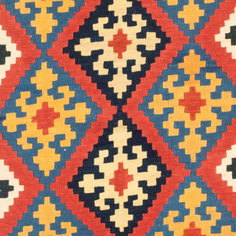 Kelim Teppich - Oriental 102 x 101 cm - rot