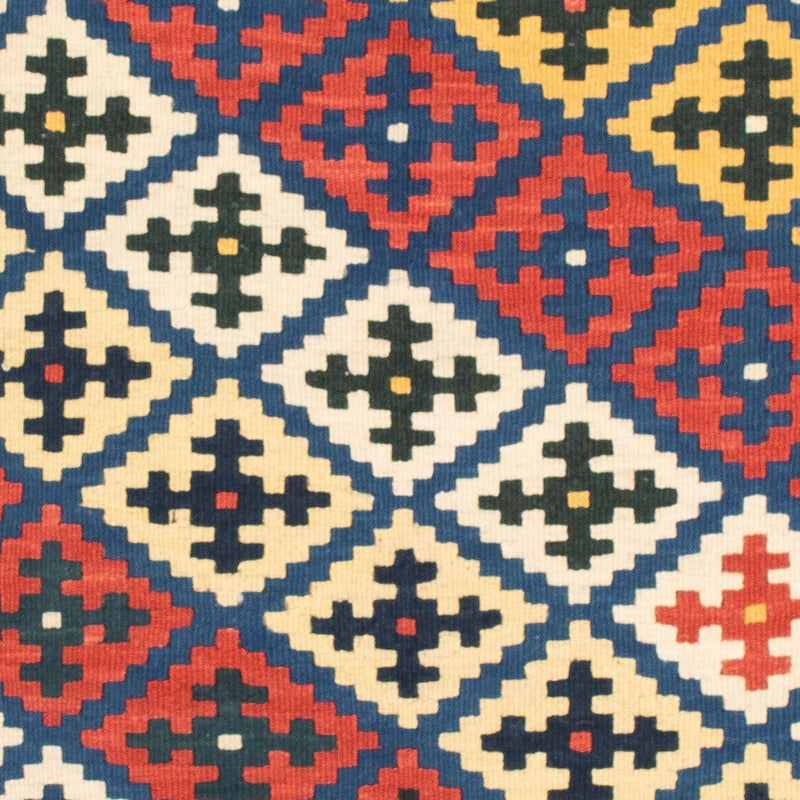 Kelim Teppich - Oriental 104 x 102 cm - blau