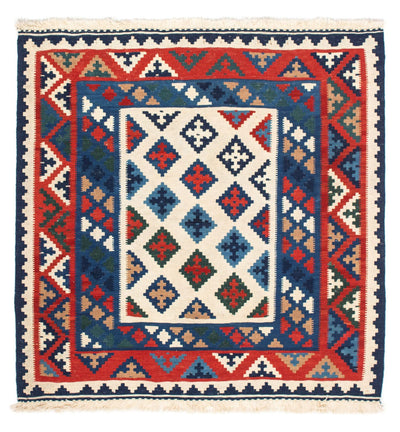 Kilim de Fars Tapis 102x104cm