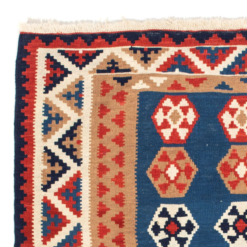 Kelim Teppich - Oriental 104 x 102 cm - blau