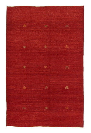 Gabbeh Teppich - Perser 186 x 120 cm - rot