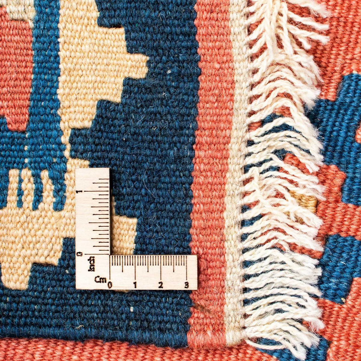 Kelim Teppich - Oriental 193 x 135 cm - orange