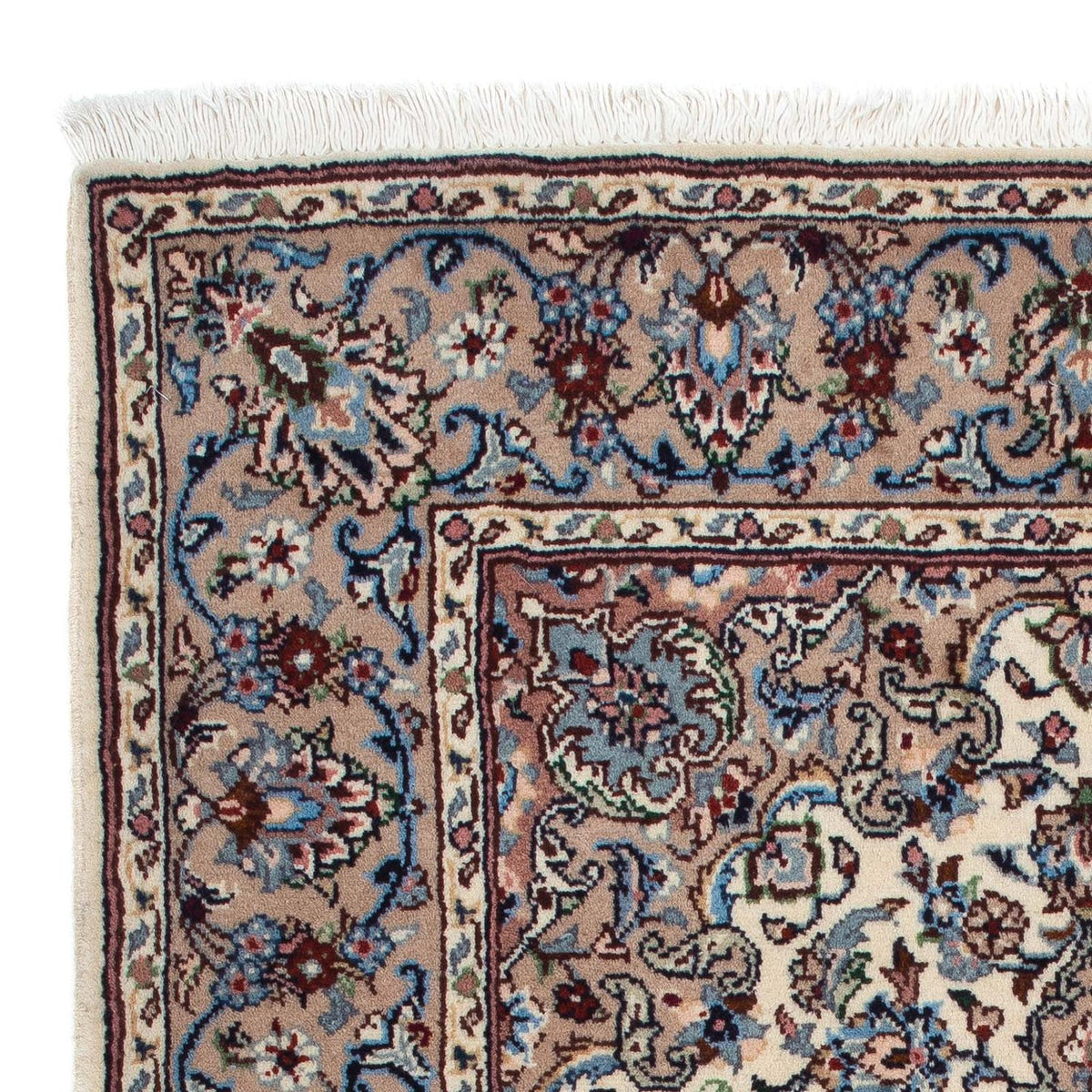 Perserteppich - Keshan 153 x 98 cm - beige