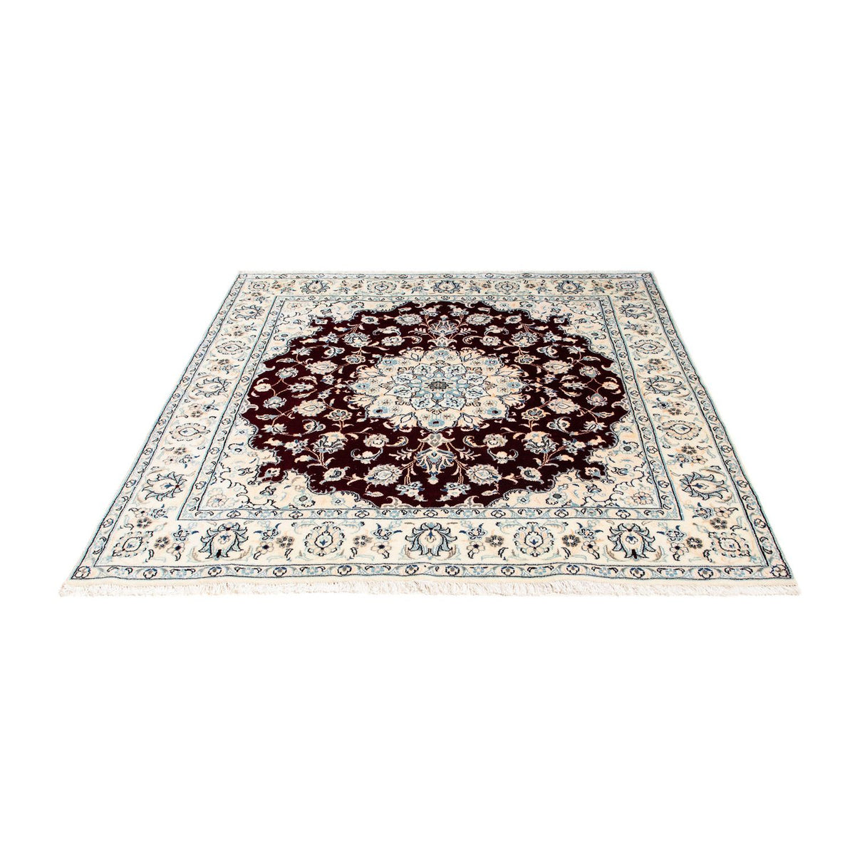 Perserteppich - Nain - Royal 156 x 143 cm Teppich Quadratisch