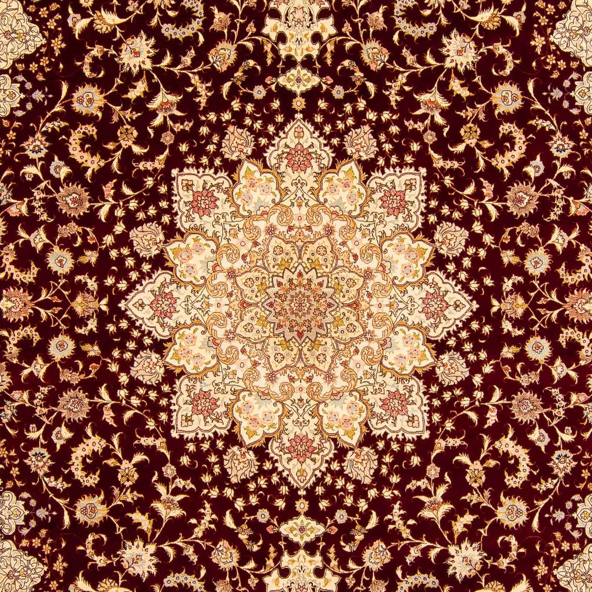 Perserteppich - Täbriz - Royal 405 x 301 cm Wohnzimmer Teppich