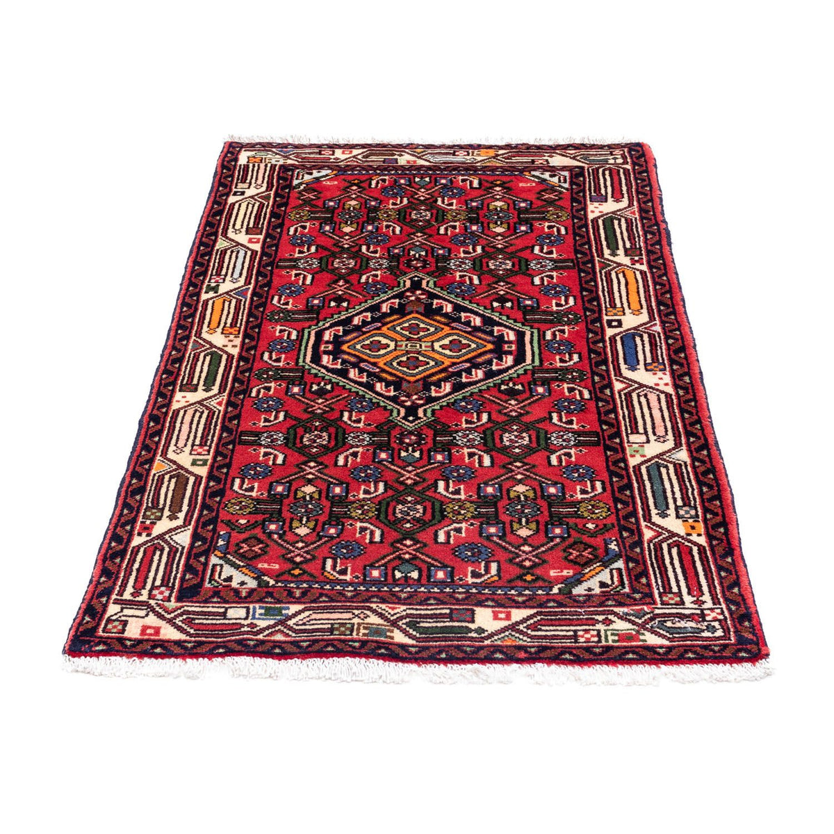 Perserteppich - Nomadic 125 x 80 cm - rot