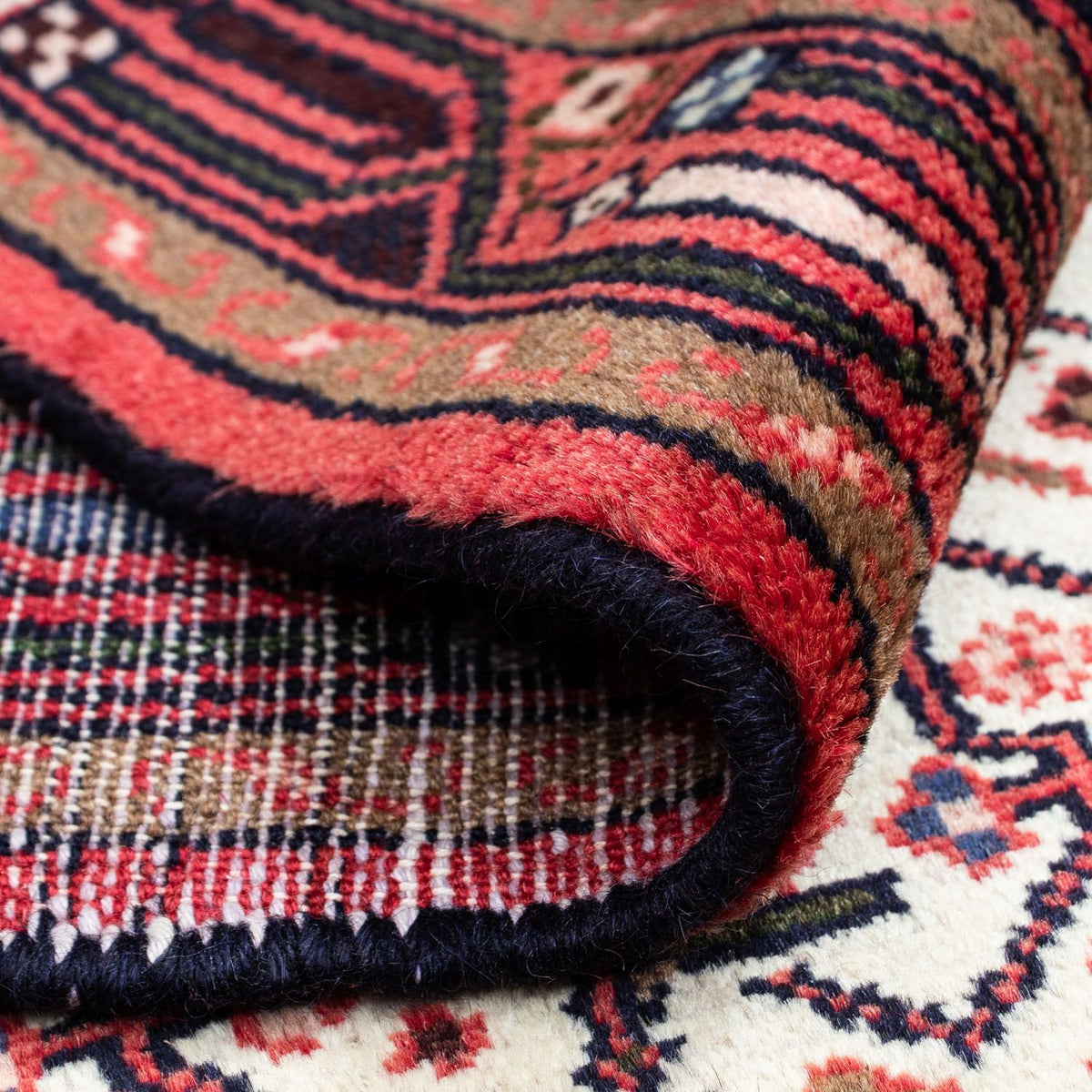 Perserteppich - Nomadic 125 x 80 cm - beige