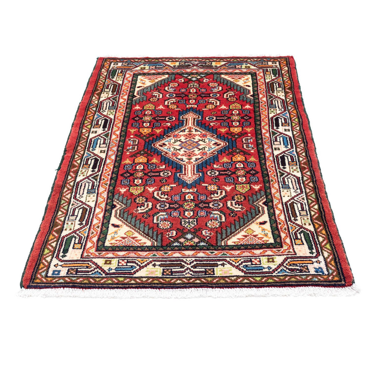 Perserteppich - Nomadic 125 x 80 cm - rot