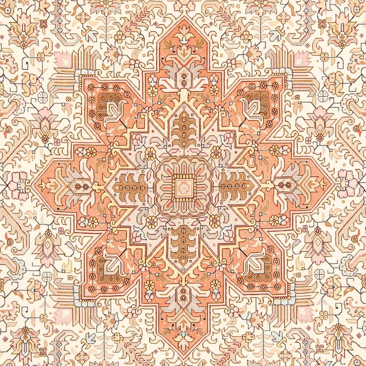 Perserteppich - Täbriz - Royal 305 x 202 cm Flur Läufer