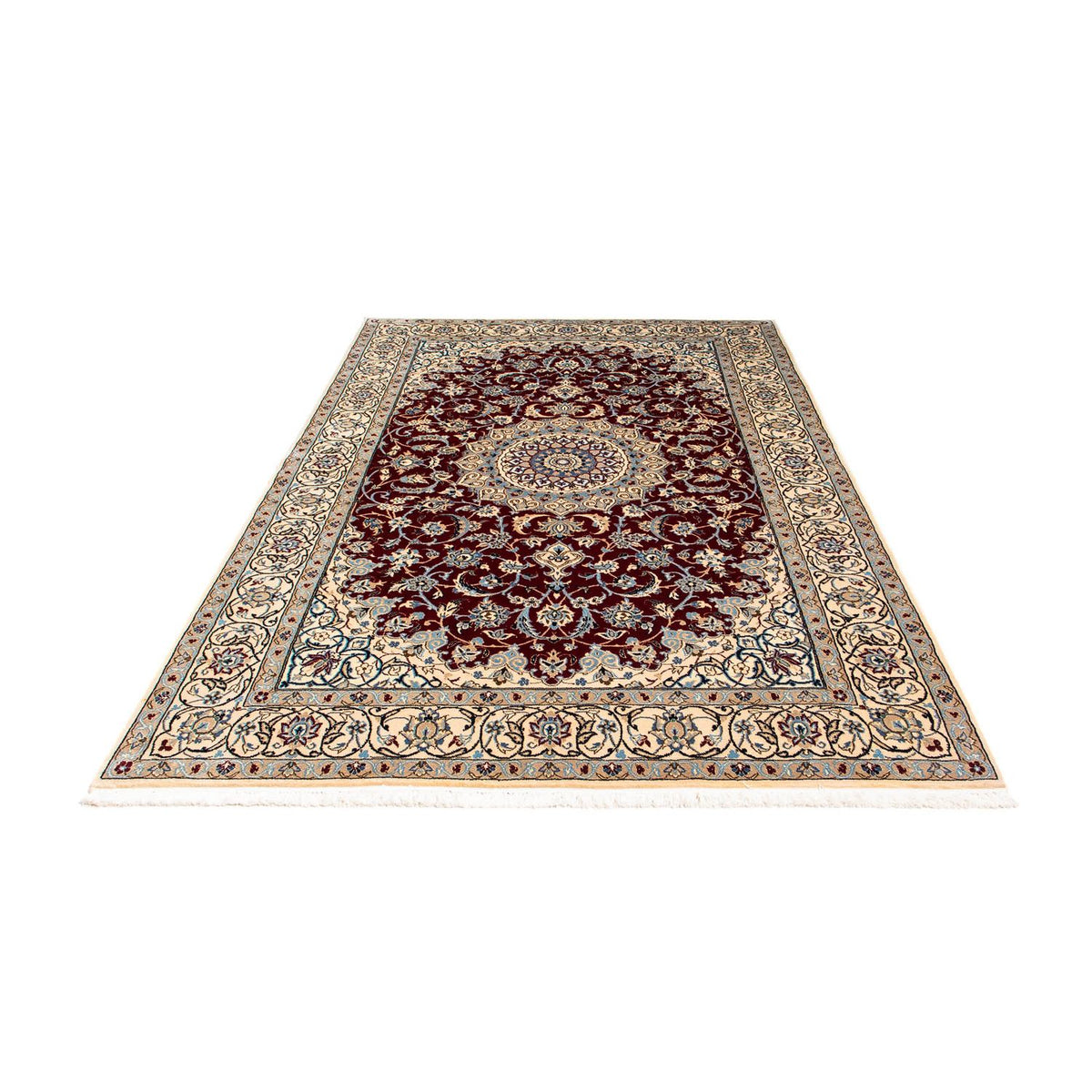Perserteppich - Nain - Royal 242 x 155 cm Teppich Wohnzimmer