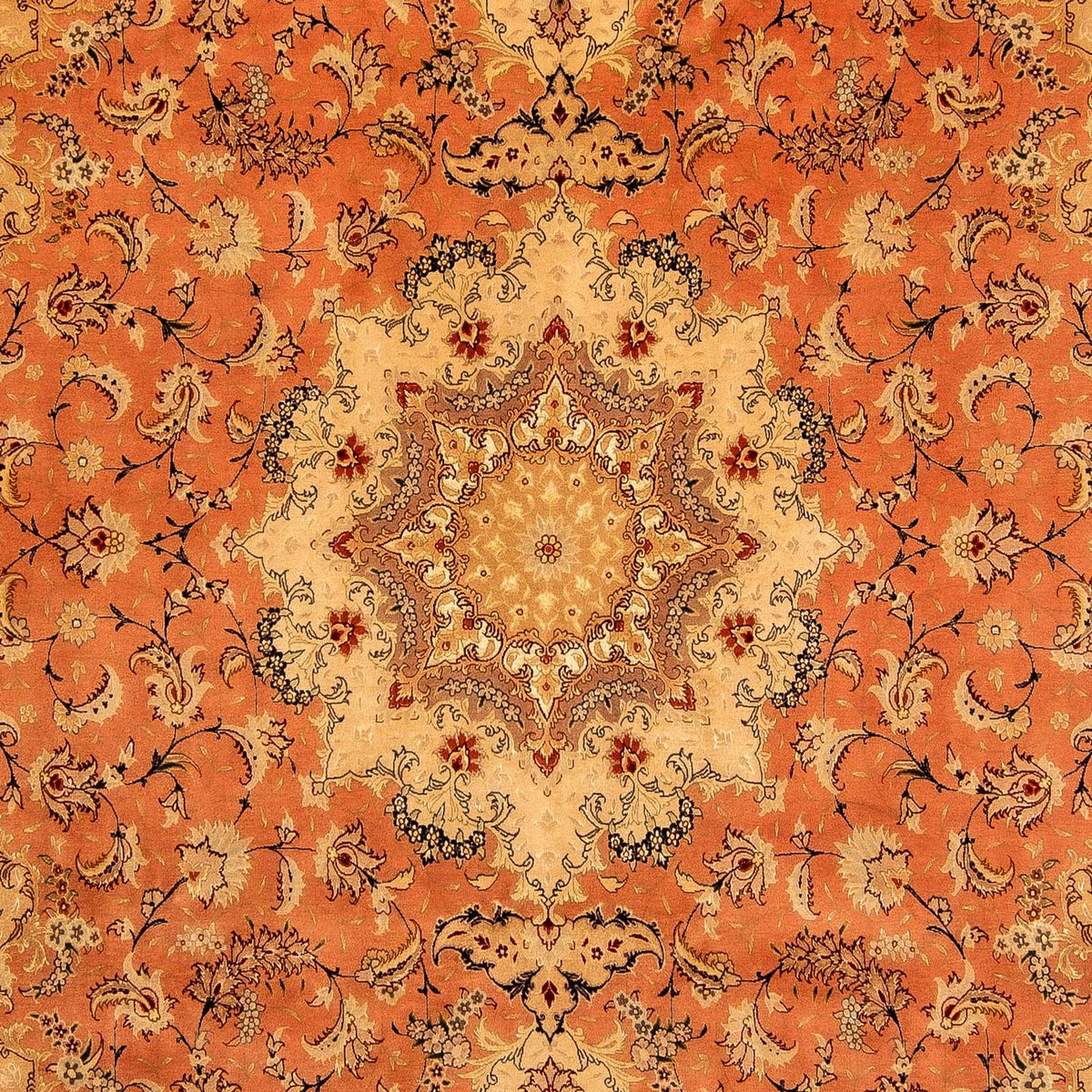 Perserteppich - Täbriz - Royal 353 x 246 cm Wohnzimmer Teppich