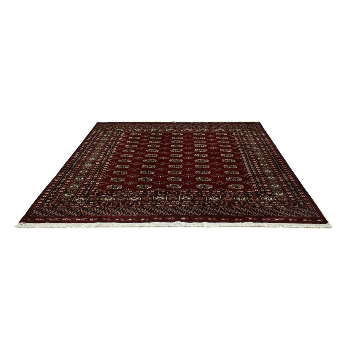Afghan Teppich - Buchara 207 x 204 cm - rot