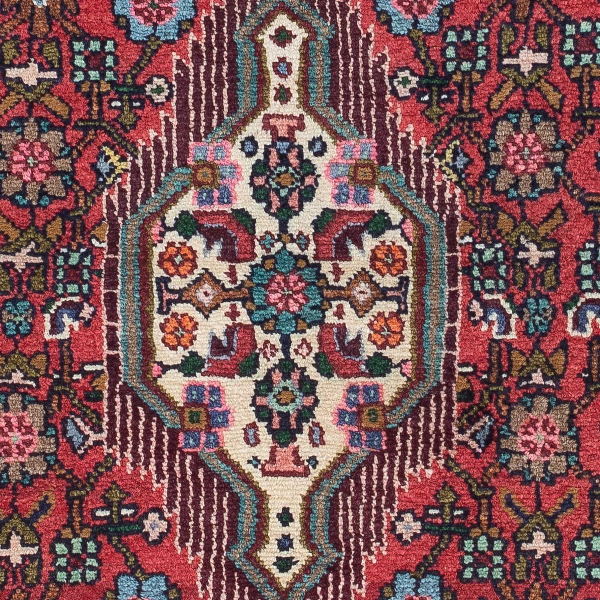 Perserteppich - Nomadic 133 x 81 cm - rot