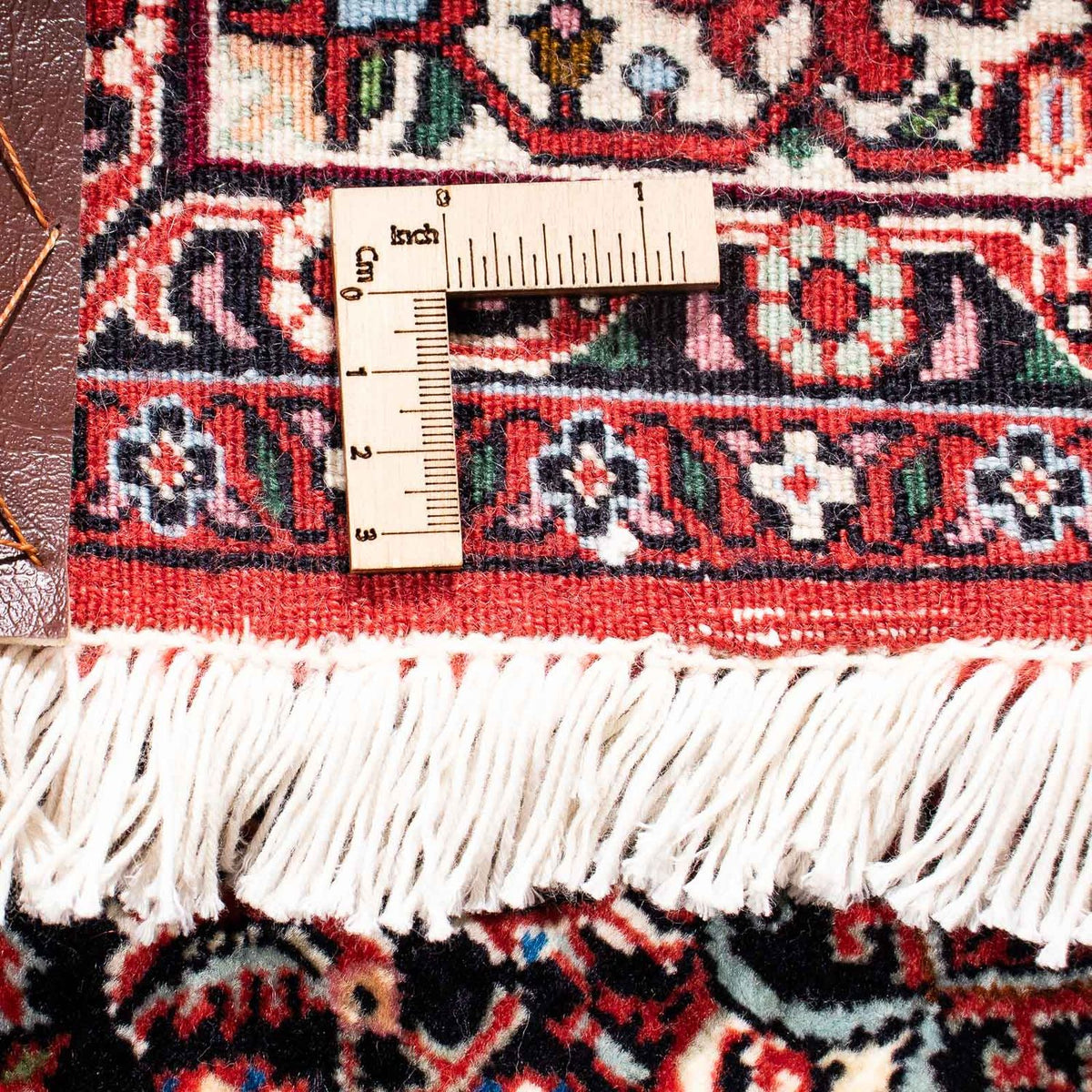 Perserteppich - Bidjar 242 x 171 cm - hellrot