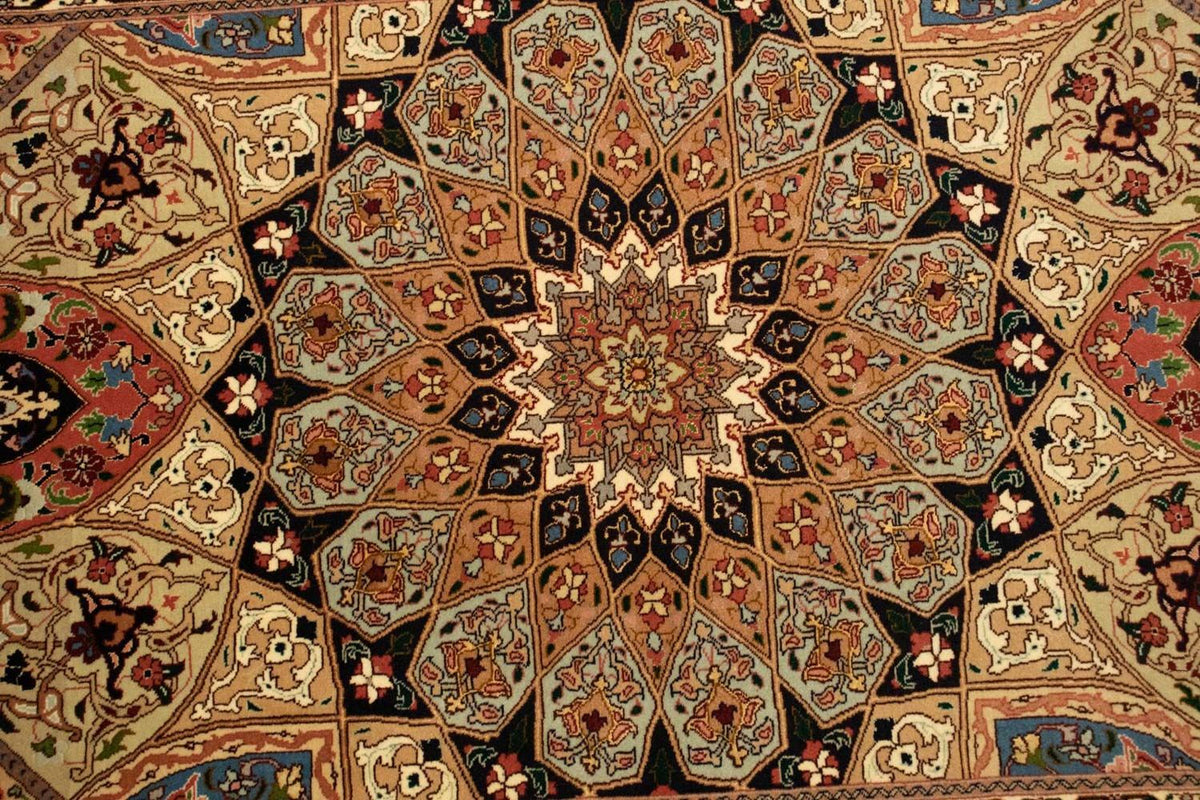 Perserteppich - Täbriz - Royal 151 x 102 cm Teppichbrücke