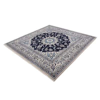 Nain Teppich 192x198cm - Perserteppich - dunkelblau