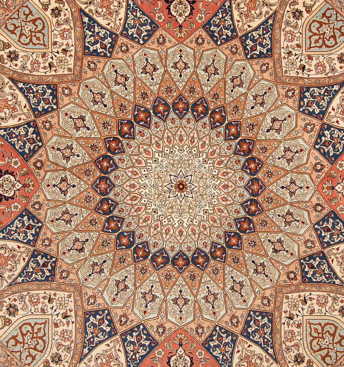Perserteppich - Täbriz - Royal 253 x 250 cm Teppich Quadratisch